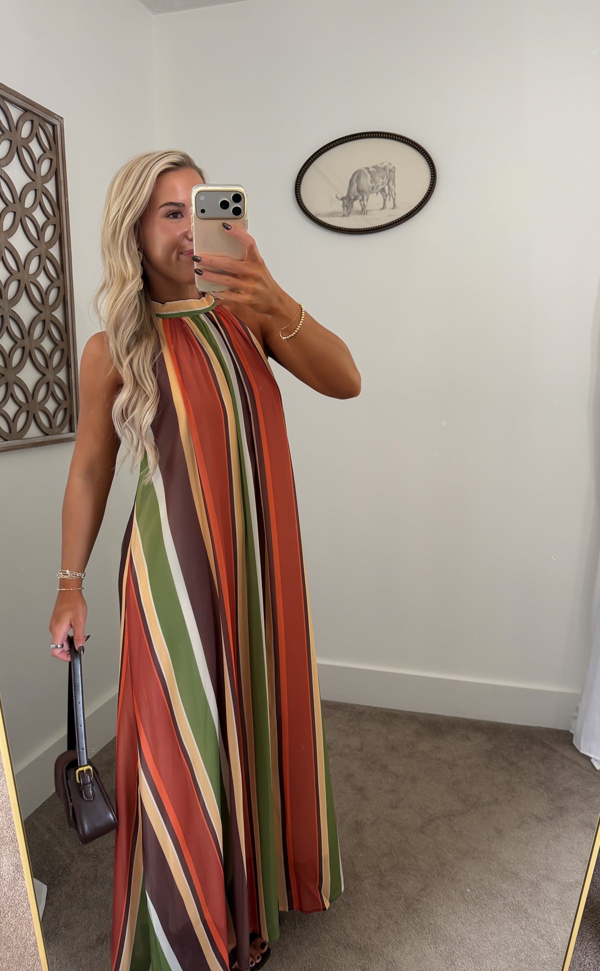 Screamin Fall Halter Maxi