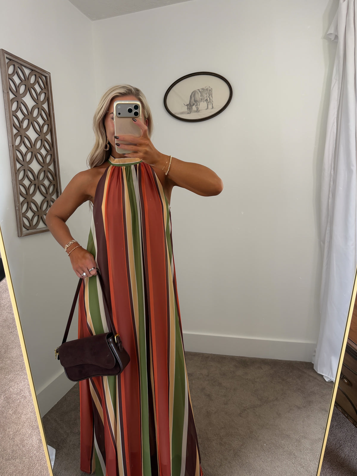 Screamin Fall Halter Maxi