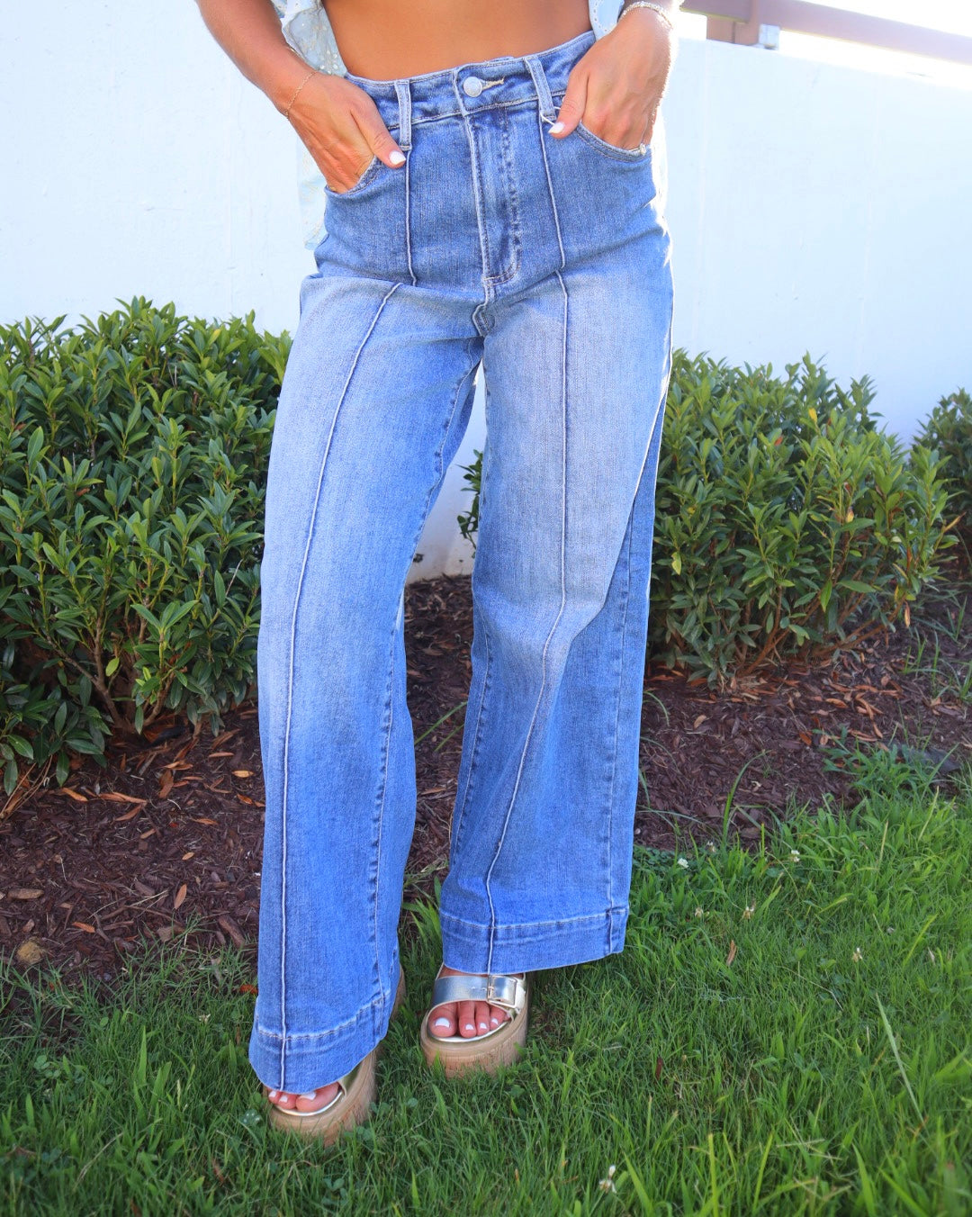 The Classic Wide Leg Jeans