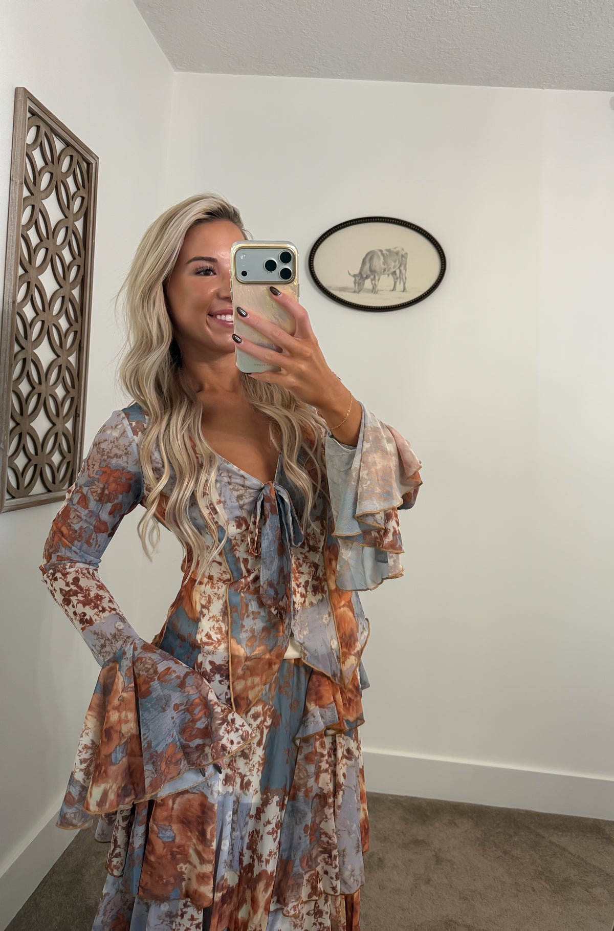 The Whimsy Fall Maxi Set
